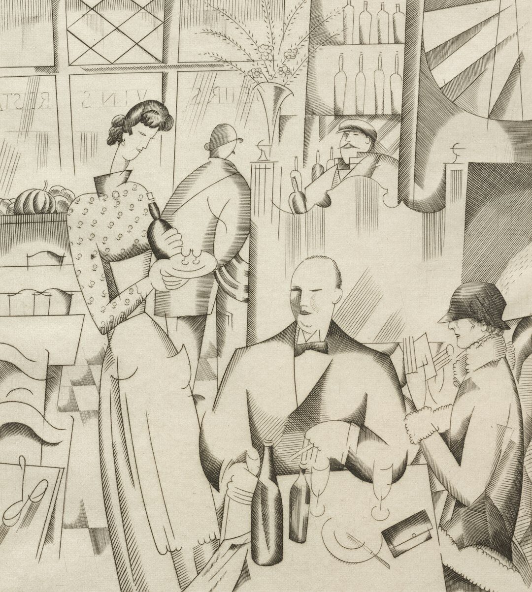 1950s commercial illustration