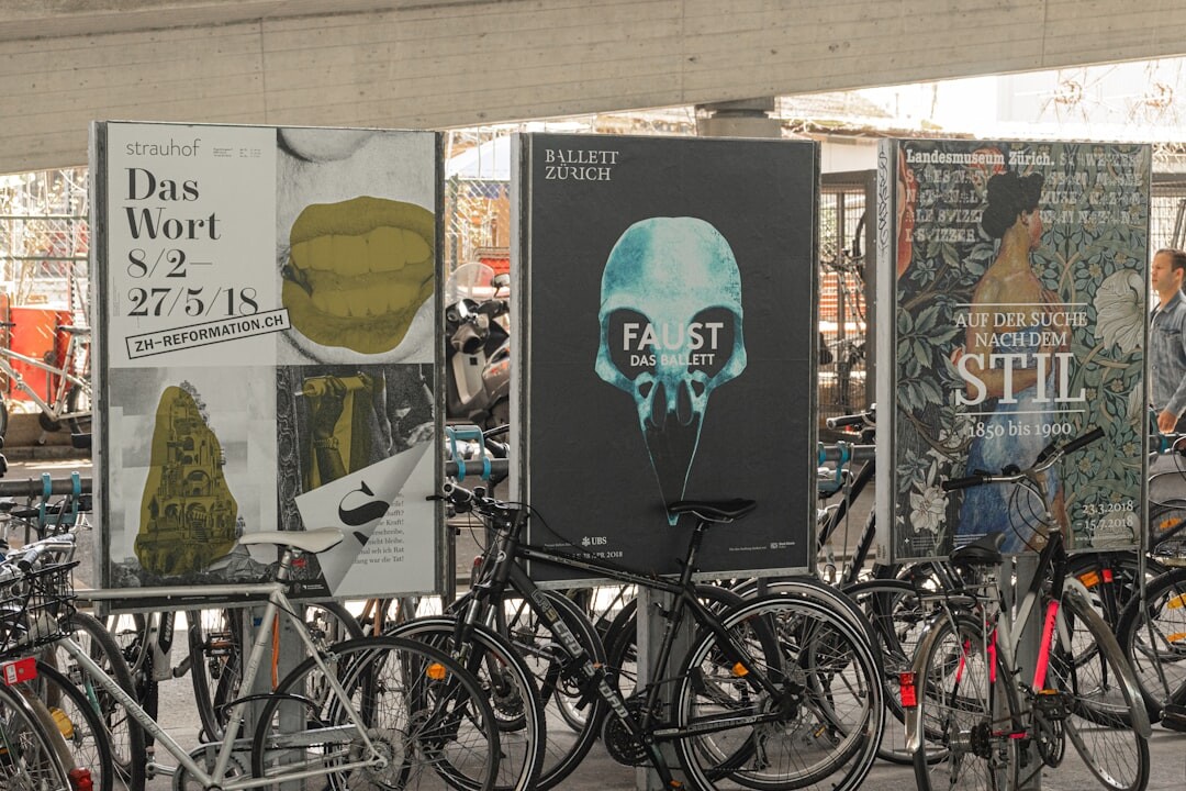 Swiss advertising archive with vintage posters and film reels